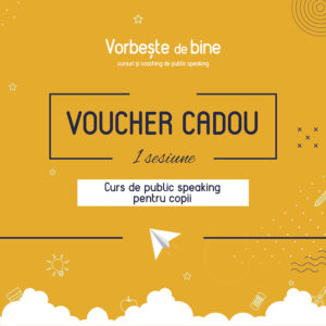 Voucher cadou pentru copii și adolescenți - 1 sesiune