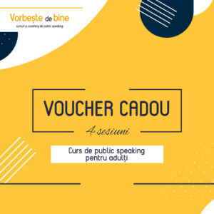 Voucher cadou pentru adulți - 4 sesiuni